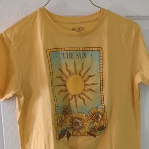 omighty  Yellow Sunflower Tee